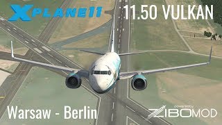 Testing Vulkan in X-Plane 11 | Airline Captain LIVE | Boeing 737 | Warsaw - Berlin