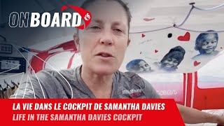 La vie dans le cockpit de Samantha Davies | Vendée Globe 2024