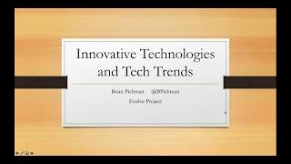 Innovative Technologies and Tech Trends