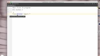 Python: Hello World with Tkinter
