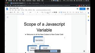 Learn javascript (bengali) - global variable vs local variable
