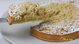 Apple Crumble Tart  สูตรทาร์ตเเอปเปิ้ลครัมเบิ้ล