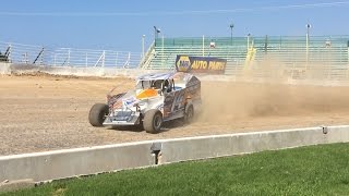 Super Dirt Week:  358 Modified  twin time trials at Oswego Speedway