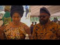 GABRIEL AFOLAYAN & MOJI AFOLAYAN AT KUNLE & AREMU AFOLAYAN MOM BURIAL