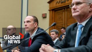 UFO hearing: Eyewitnesses describe encounters with "non human" entities to Congress | FULL