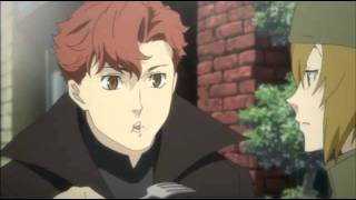 Baccano restaurant scene (English)