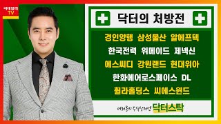 경인양행, 삼성물산, 알에프텍, 한국전력, 위메이드, 제넥신, 에스씨디, 강원랜드, 씨에스윈드, 한화에어로스페이스, 휠라홀딩스, DL, 현대위아_닥터의 처방전 (20210302)