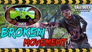 HOW TO DO BROKEN MOVEMENT PERFECTLY (HANDCAM) | TIPS AND TRICKS (COD MOBILE BR) GUIDE/TUTORIAL