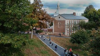 Aerial of the Drew University campus