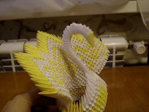 3D Origami Diamond Pattern Peacock Tutorial 3D Origami Diamond Pattern Peacock Tutorial