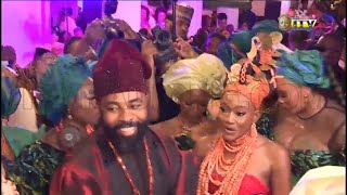 Traditional Marriage Between Osasu, Nathaniel Sealed In Benin