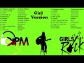 OPM Rock - Female Version Acoustic Tunog Kalye | Sikat Na Banda