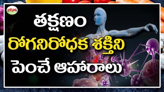 తక్షణం...రోగనిరోధక శక్తిని పెంచే ఆహారాలు | Immunity Boosting Foods |  Aarogyasutra