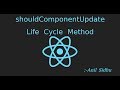 Reactjs 16 tutorial #26 shouldComponentUpdate Life Cycle Method