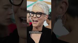 Jamie Lee Curtis and Michelle Yeoh talk about working together on the BAFTA red carpet.