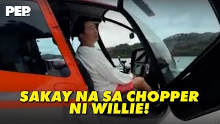 Tara, sakay tayo sa HELICOPTER ni WILLIE REVILLAME | PEP Hot Story