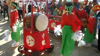 広島・阿戸亀山八幡神社秋季例大祭2　まつりばやし・上庭