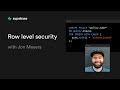 Implement Authorization using Row Level Security (RLS) with Supabase (Step By Step Guide)