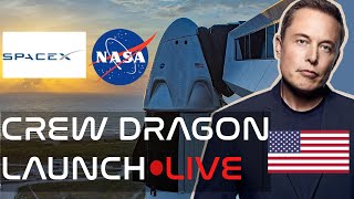 SPACEX & NASA LAUNCH ASTRONAUTS LIVE | CREW DRAGON DEMO 2 MISSION | LAUNCH AMERICA TO ISS
