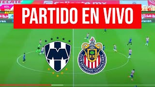 MONTERREY vs CHIVAS en VIVO| LIGA MX| CLAUSURA 2024