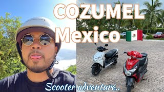Scooter Adventure , Cozumel🇲🇽(ep;1 )