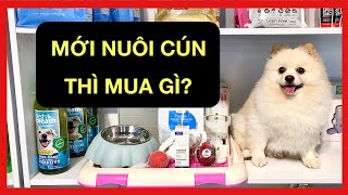 Đồ dùng thiết yếu cho người mới nuôi chó con (P1/3) | Huấn luyện chó cơ bản Bossdog