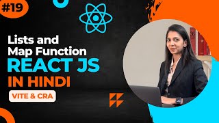 Mastering List and Map Functions in Vite React and Create React App in hindi | React tutorial #19