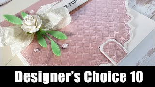 Designers choice 10 | Decorative Edge card