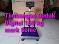 Timbangan Duduk Digital 150 Kg Sonic