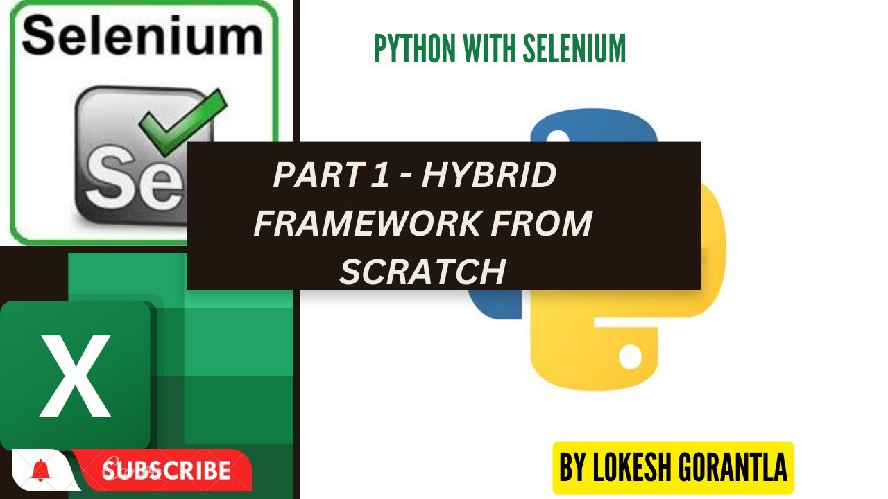 Part 1 Hybrid Framework With Selenium Python Pytest Pytest Html