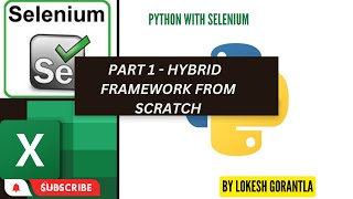 Part 1: Hybrid Framework with Selenium Python | Pytest | pytest html | Parallel | Screenshot
