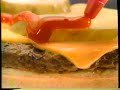 1984 Burger King Cheeseburger Deluxe