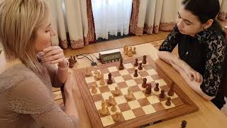 GM Zhukova (Ukraine) - GM  Goryachkina (Russia) -  FF Blonde-Brunette Match