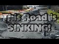 This Road is SINKING! - Albatross Close | BRITISH KIWI