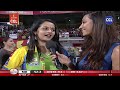 gorgeous actresses bhavana u0026 mamta mohandas cheering for kerala strikers against mumbai heroes