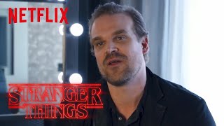 Stranger Things Rewatch | Behind the Scenes: David Harbour on Working With Kids | Netflix