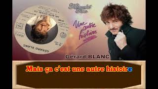 Karaoke Tino - Gérard Blanc - Une autre histoire
