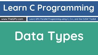 Learn C Programming - Fundamental Data Types