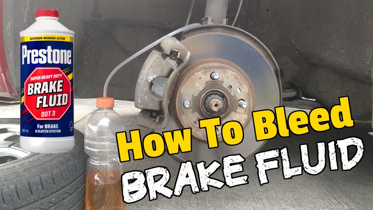 Paano Mag Bleed Ng Brake Fluid | How To Bleed Or Flush Brake Fluid Step ...