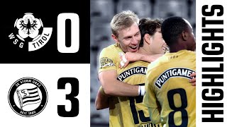 HIGHLIGHTS | WSG Tirol vs. SK Sturm Graz | 16. Runde