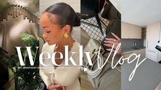 weekly vlog | nyc apartment tours + influencer events + big opportunities & more! allyiahsface vlogs
