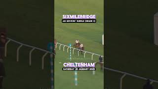 👀SIXMILEBRIDGE (9/1) defeats POTTERS CHARM by over 8 lengths, the first horse to beat POTTERS CHARM!