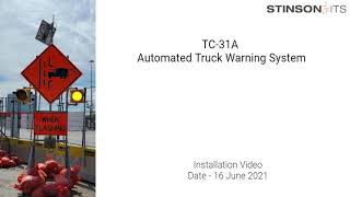 Stinson ITS - TC-31A Installation Video