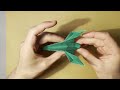 an easy origami pterodactyl dinosaur step by step tutorial