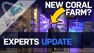 Living Reef Orlando now has a Coral Farm? Jay and Kelsey get their first look!