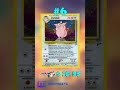 Top 7 Clefable pokémon Cards #tcg#pokémon#clefable