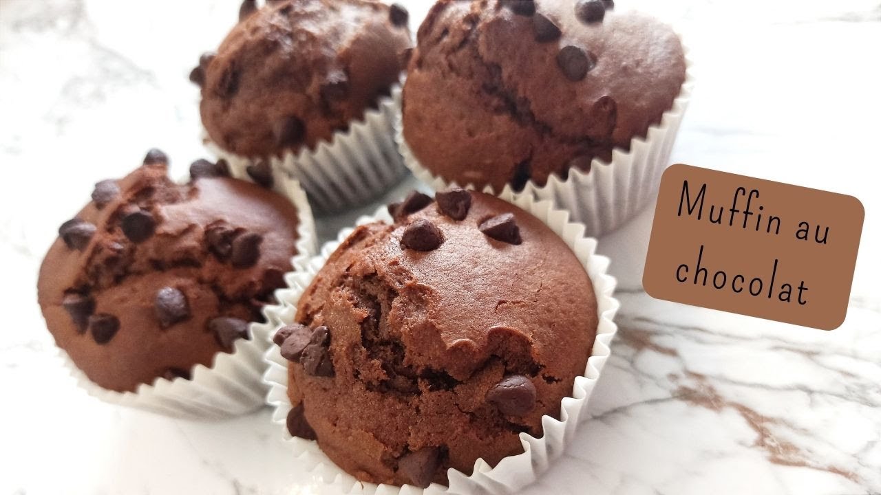 Muffin Au Chocolat Très Moelleux Et Ultra Bon Recette Facile Et Rapide ...