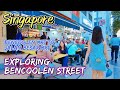 4K Singapore Walk: From Bencoolen MRT to Jalan Besar MRT | Bencoolen Street Tour.