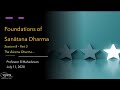 36 | The Āśrama Dharma | Foundations of Sanatana Dharma | Prof. B Mahadevan