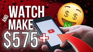BANK & Get Paid $575 Watching YOUTUBE Videos for FREE | Worldwide Payments Make Money